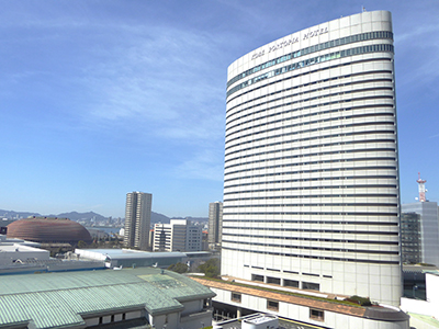 第64回ICANN会合の会場となった神戸ポートピアホテル 